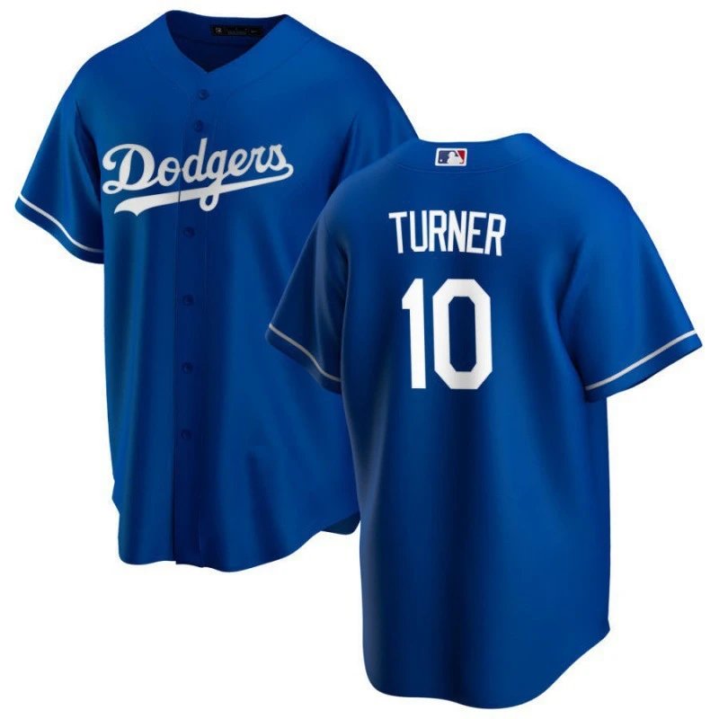Los Angeles Dodgers Justin Turner Royal Blue Authentic Baseball Jersey