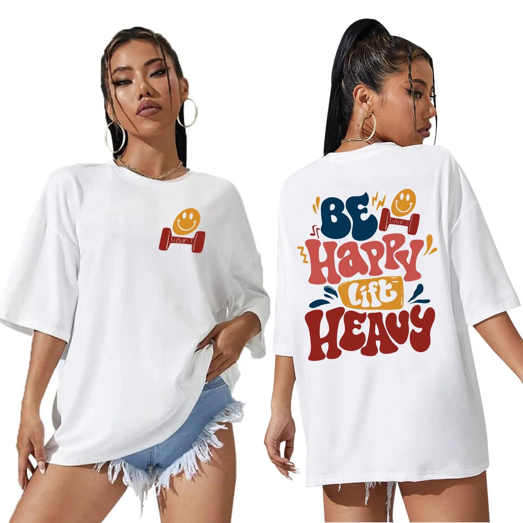 Design 'In My Tia Era' Butterfly Graphic Oversized T-Shirt Pink Tops.t Shirts - 12