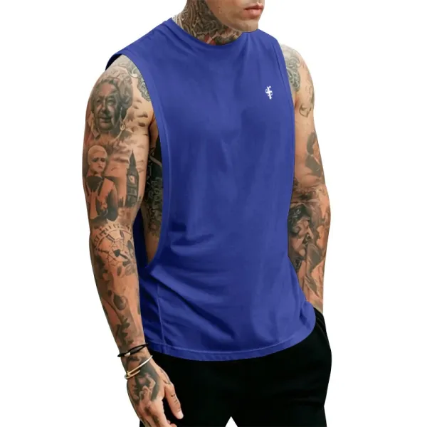 Design Muscle Tank Pink Vest-Top - 14
