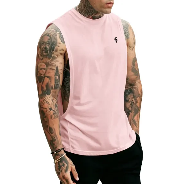 Design Muscle Tank Pink Vest-Top - 28