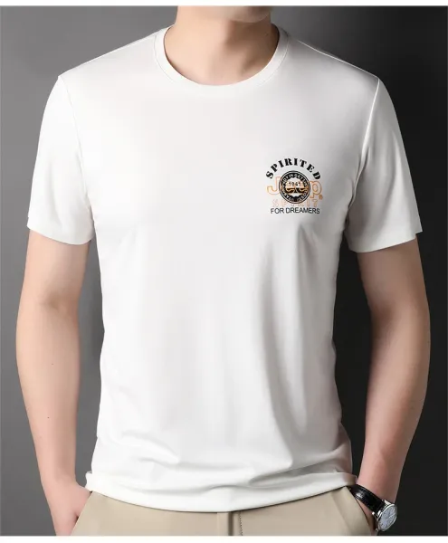 Design Jeep Spirit Graphic Print White T-Shirt T-Shirts - 13
