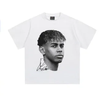 Design Portrait Graphic T-Shirt White - 1