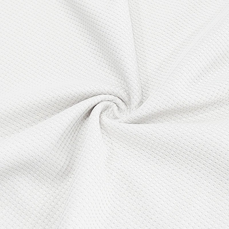 Design Waffle Knit Polo Shirt Light Gray Tops Polo - 27