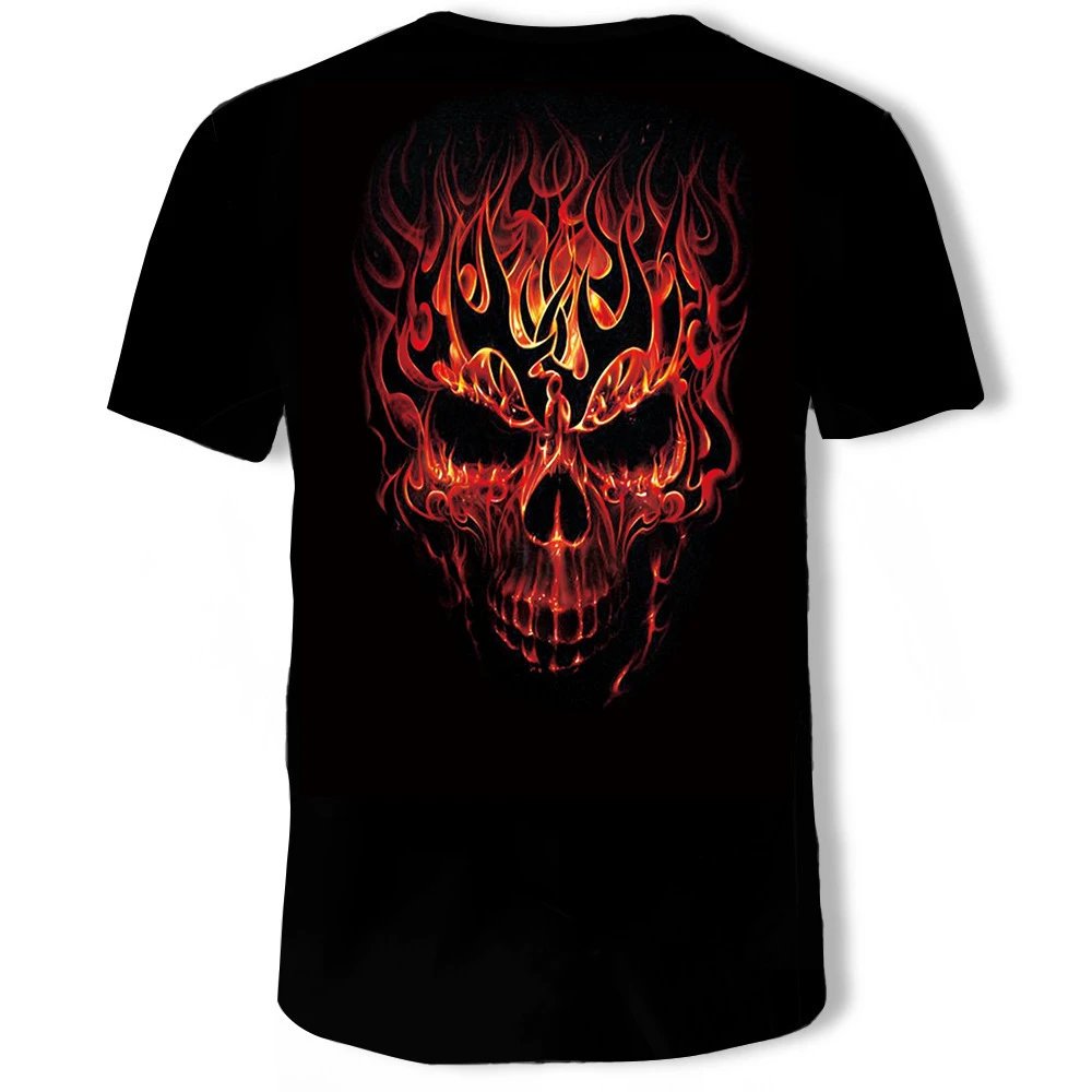 Design Grim Reaper Rocker Black T-Shirt - 14