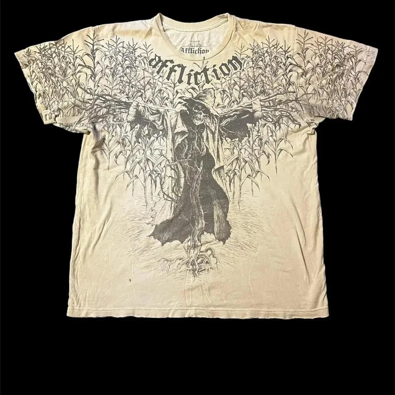Design Winged Skull Graphic Black T-Shirt - 3
