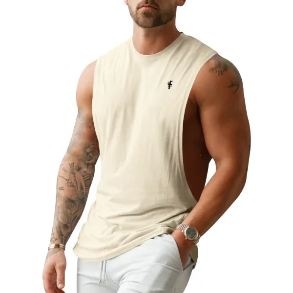 Design Muscle Tank Pink Vest-Top - 71