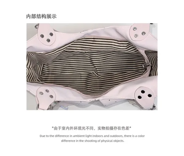 Design Polka Dot Tote Bag White - 7