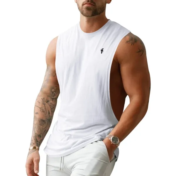 Design Muscle Tank Pink Vest-Top - 8