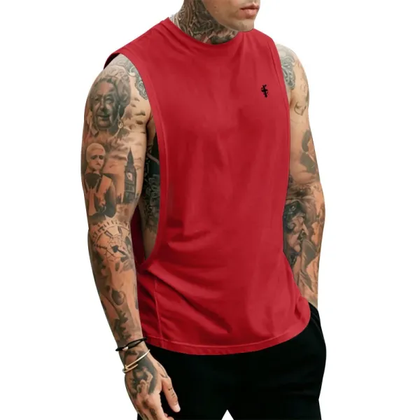 Design Muscle Tank Pink Vest-Top - 21
