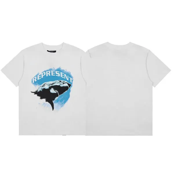 Represent Storms In Heaven Angel Graphic T-Shirt White - 45