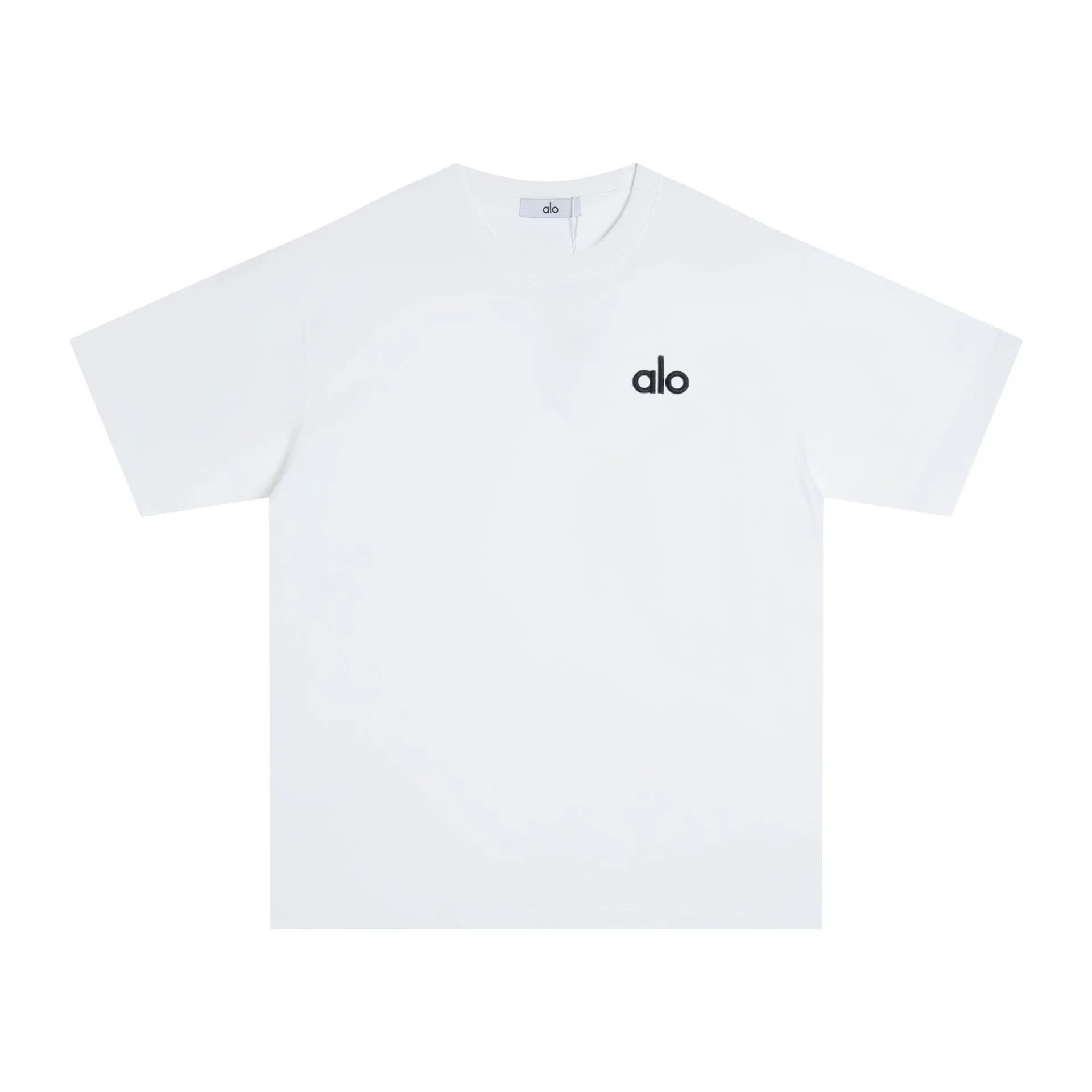 Alo Logo Graphic Black T-Shirt - 5