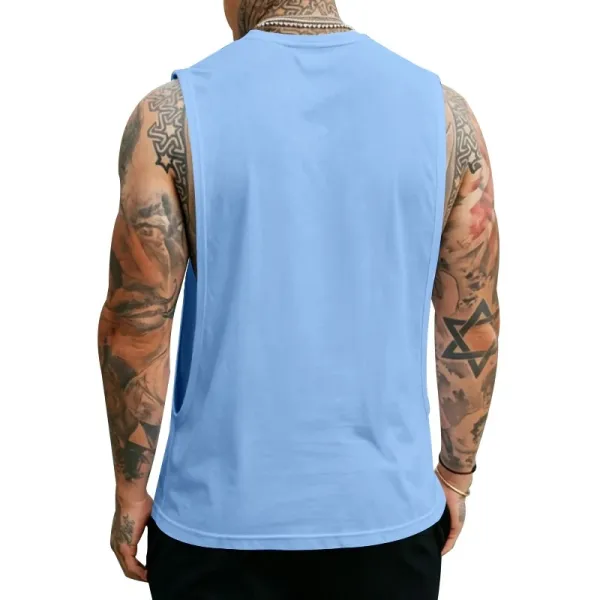 Design Muscle Tank Pink Vest-Top - 59