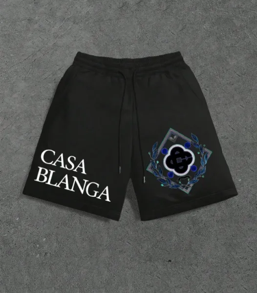 Saint Tears Leopard Print 'SAINT' Cross Shorts - 7