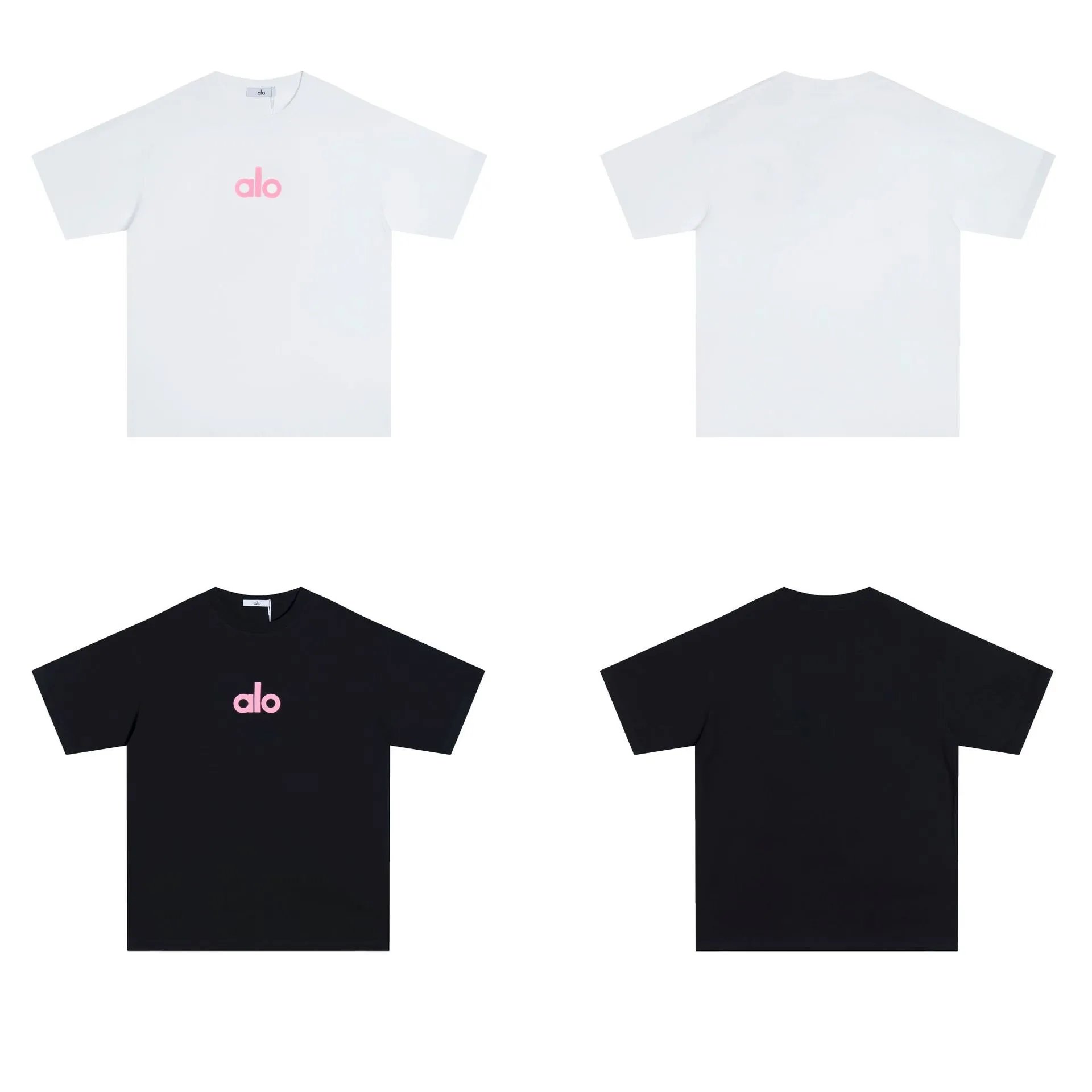 Alo Logo Graphic Black T-Shirt - 20