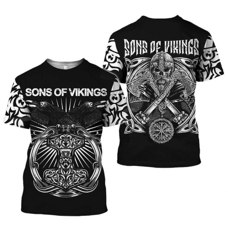 Viking维京神话短袖T桖14