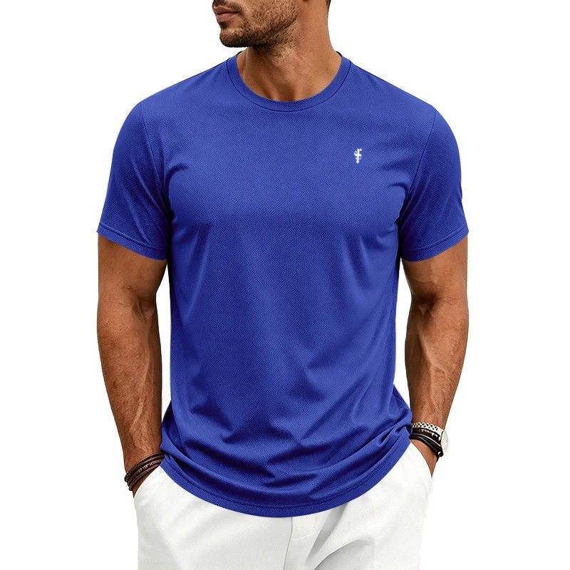 Design Performance Mesh T-Shirt Charcoal Gray T-Shirt - 6