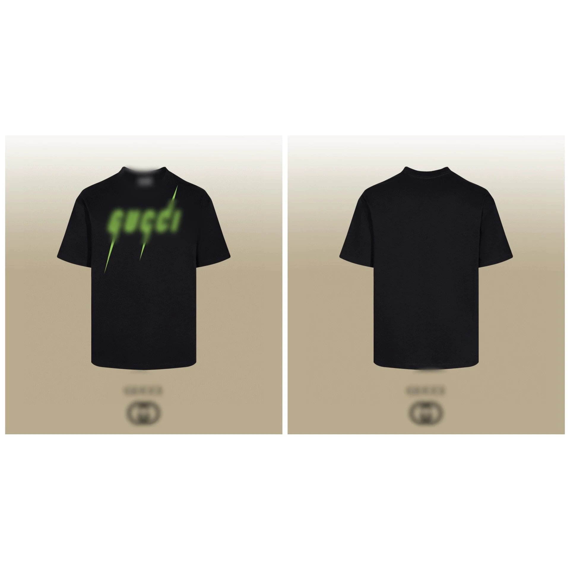 Oversized Kids' Viral G Logo Graphic Print T-Shirt with Lightning & Contrast Logo, Casual Everyday Couple Fit