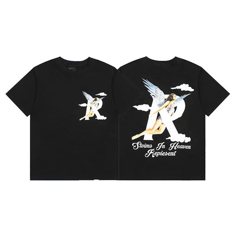 Represent Storms In Heaven Angel Graphic T-Shirt White - 9