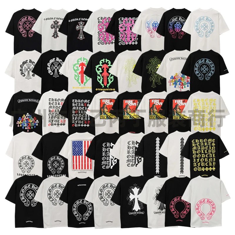 Chrome Hearts x Jesse Jo Stark Fire of Love Graphic T-Shirt White - 3