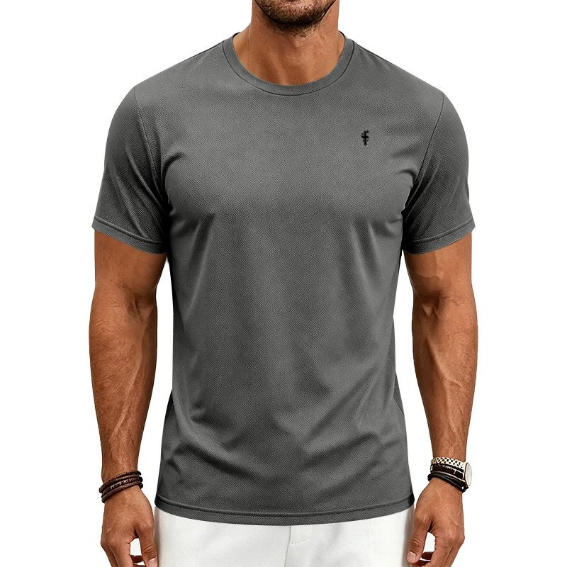 Design Performance Mesh T-Shirt Charcoal Gray T-Shirt - 75