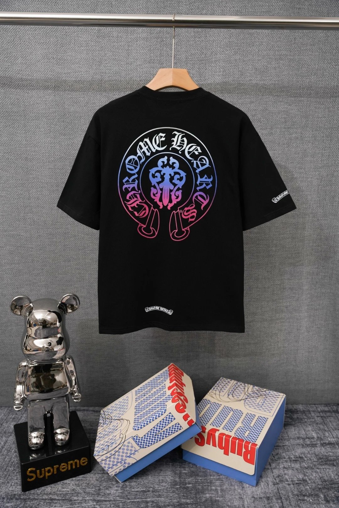 Chrome Hearts x Jesse Jo Stark Fire of Love Graphic T-Shirt White - 37