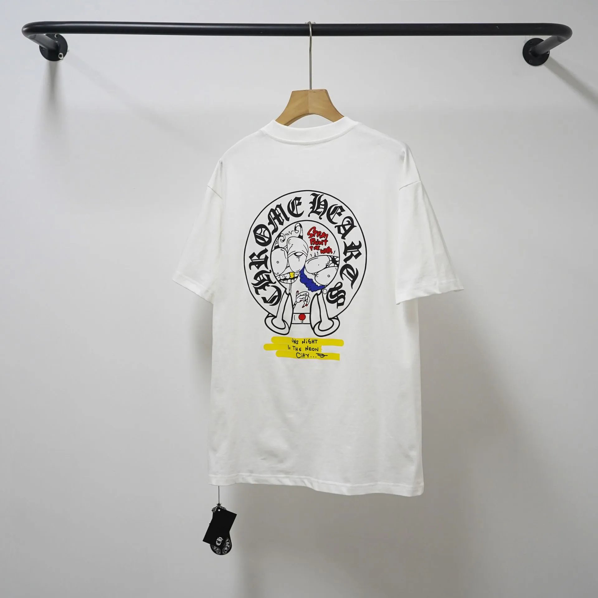 Chrome Hearts Cross Logo Black T-Shirt - 41