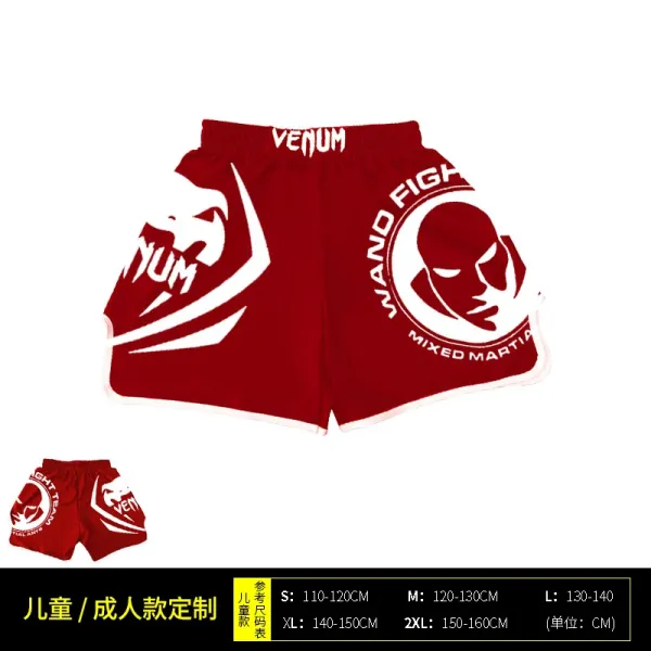 UFC x Venum Venum Sports Black Satin Muay Thai Shorts - 28