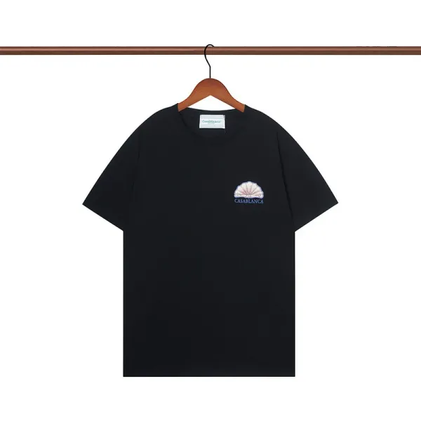 About:Blank Script Logo Black T-Shirt - 85