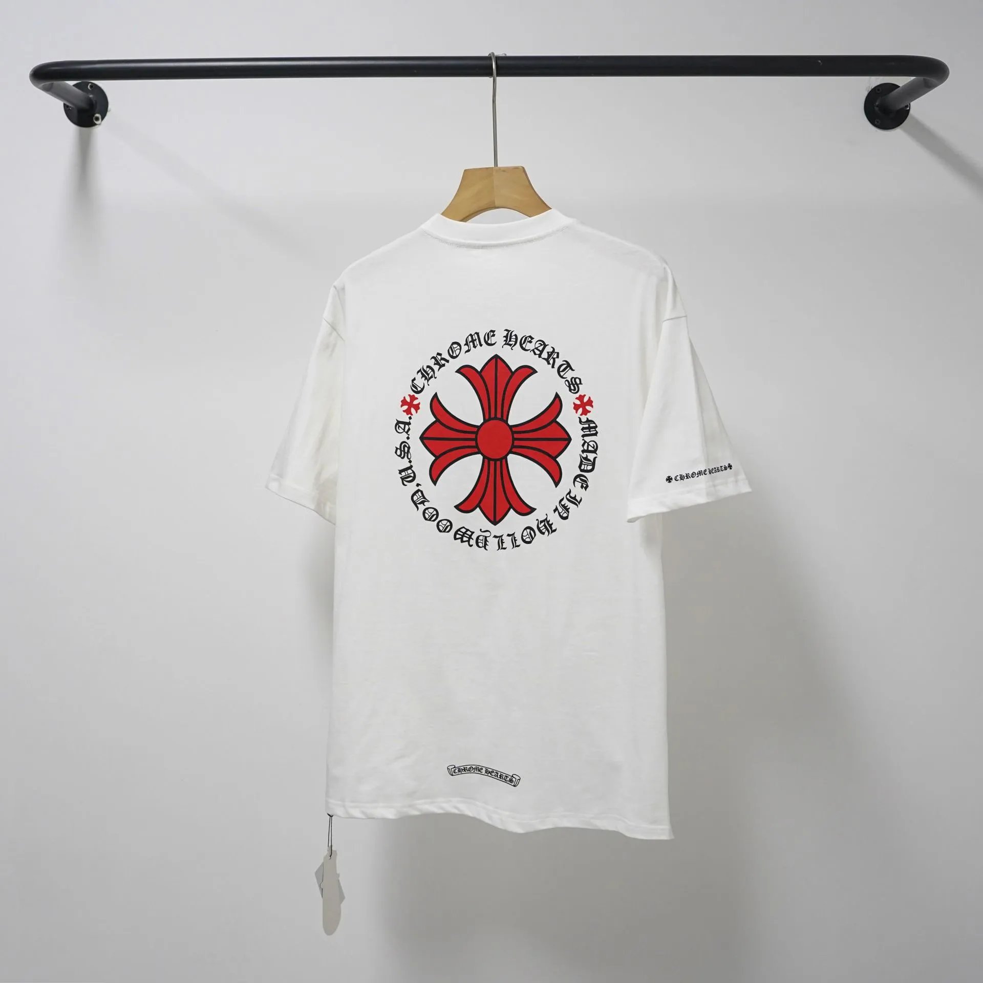Chrome Hearts Cross Logo Black T-Shirt - 49