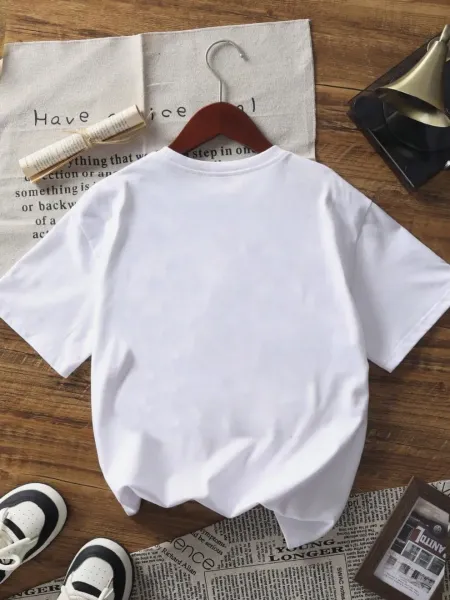 Design Guava Print Graphic T-Shirt White - 16