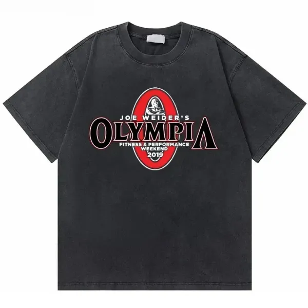 Design Joe Weider's Olympia 2019 Fitness & Performance Weekend T-Shirt T-Shirts - 1