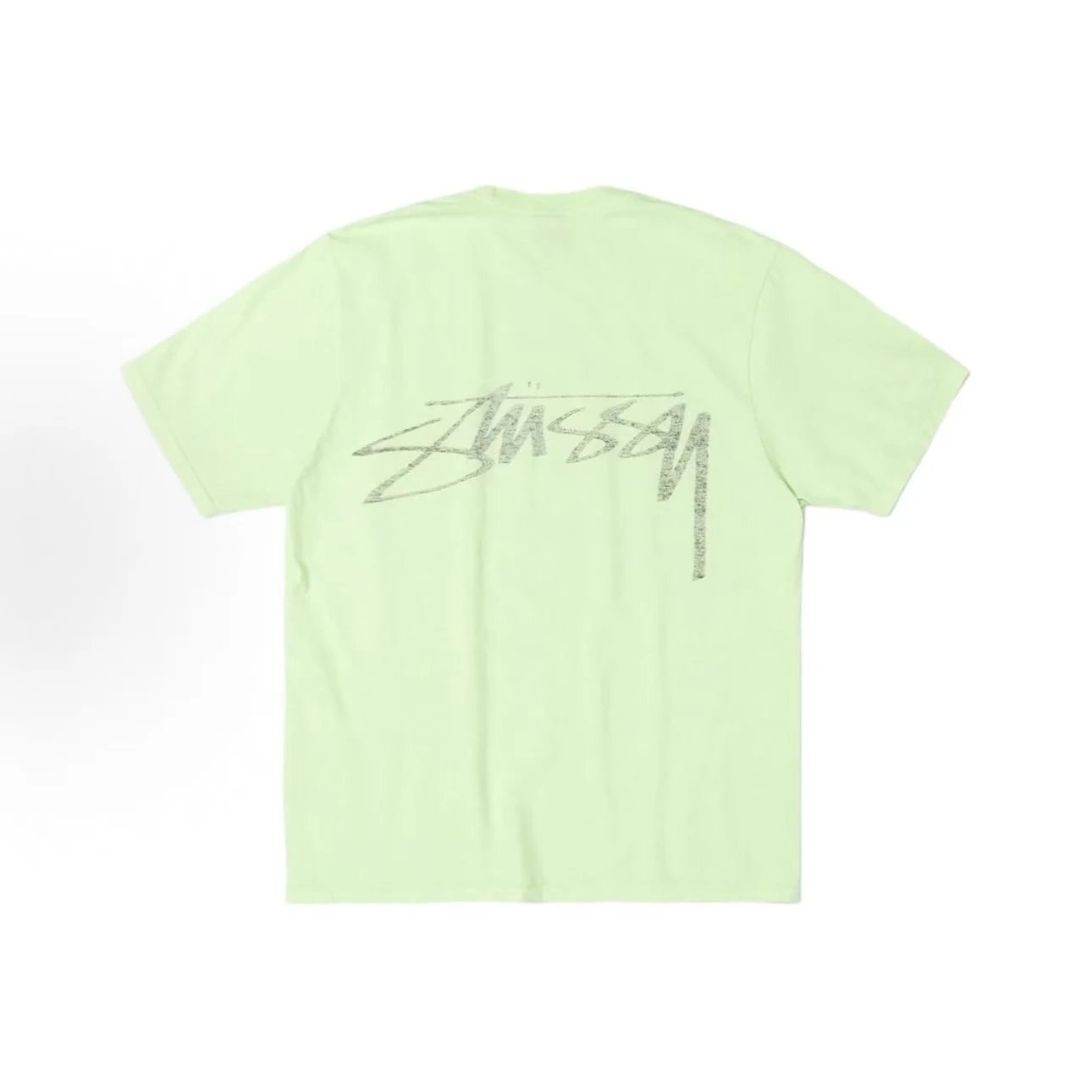 Stussy Classic Logo T-Shirt Lime Green T-Shirt