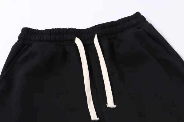 MM6 Maison Margiela Number Print Drawstring Shorts Beige - 15
