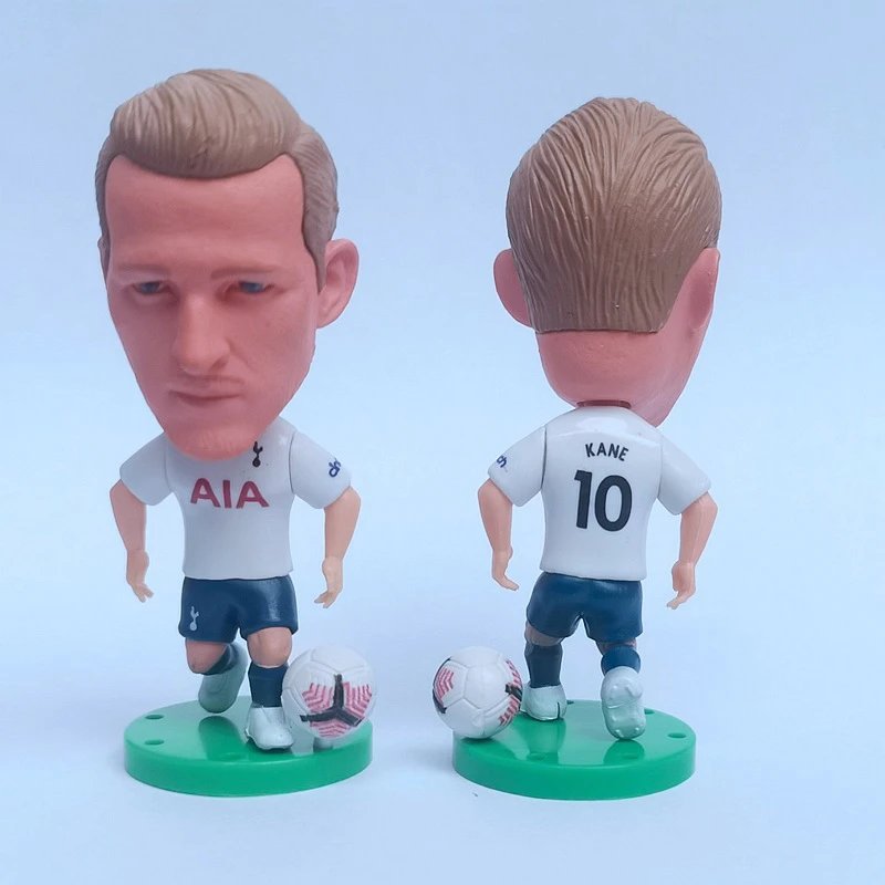 Design Al Nassr FC Cristiano Ronaldo Bobblehead Figure Yellow Blue Jersey Collectible Accessories - 11