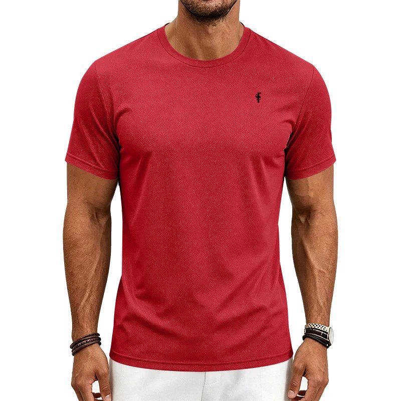 Design Performance Mesh T-Shirt Charcoal Gray T-Shirt - 42