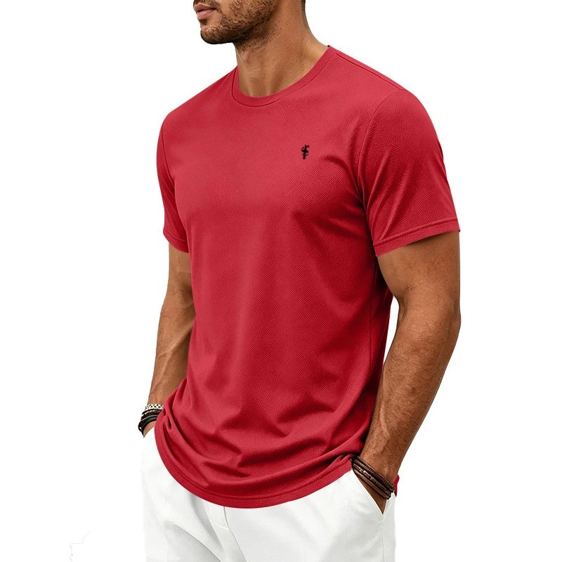 Design Performance Mesh T-Shirt Charcoal Gray T-Shirt - 43