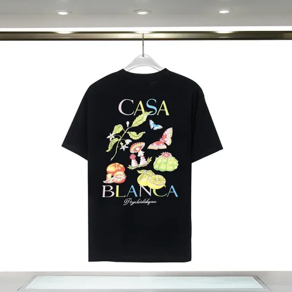 About:Blank Script Logo Black T-Shirt - 32