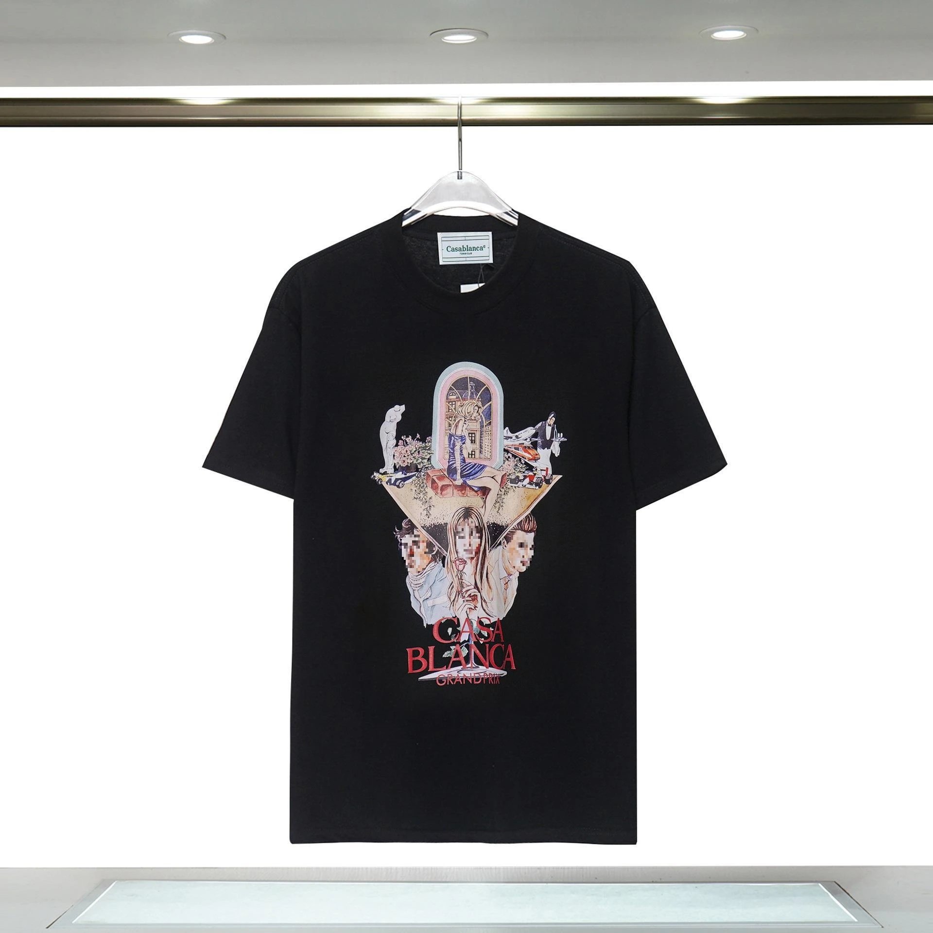 Casablanca Letter Logo T-Shirt photo 8