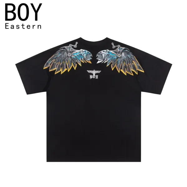 Design BOY London Wings Graphic Black T-Shirt T-Shirts - 14
