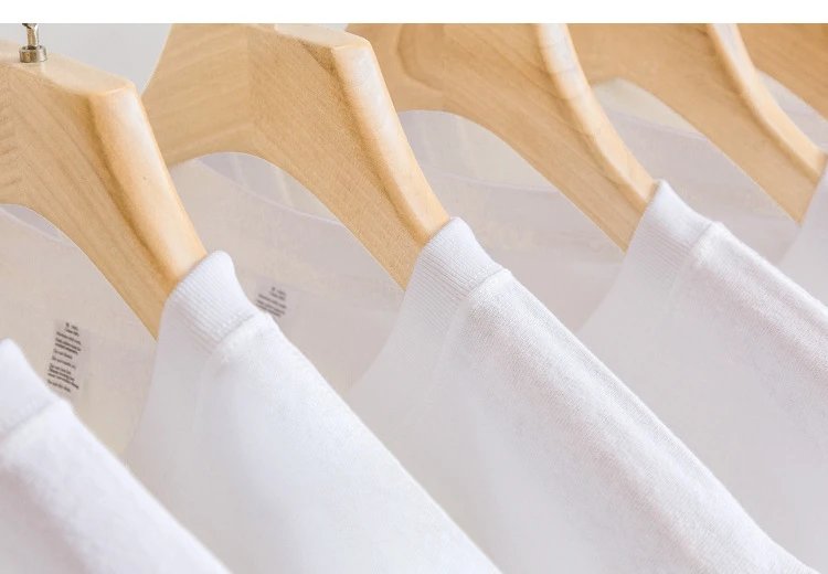 Design Basic Crew Neck White T-Shirt Tops.t Shirts - 4