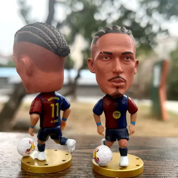 FC Barcelona x Spotify Raphinha Bobblehead Figure Multicolor Collectible Accessories - 1