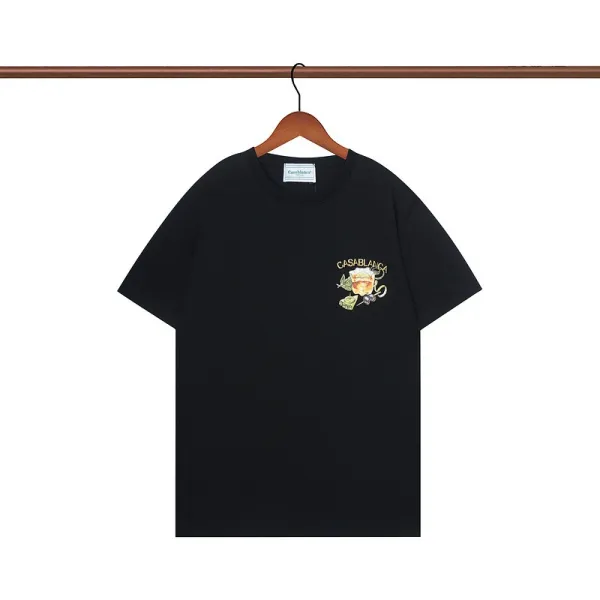 About:Blank Script Logo Black T-Shirt - 80