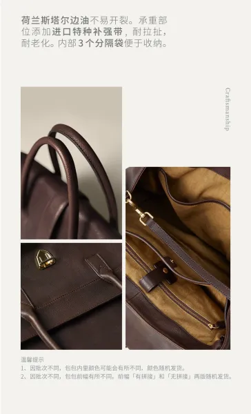 Design Structured Flap Lock Handbag Black - 7