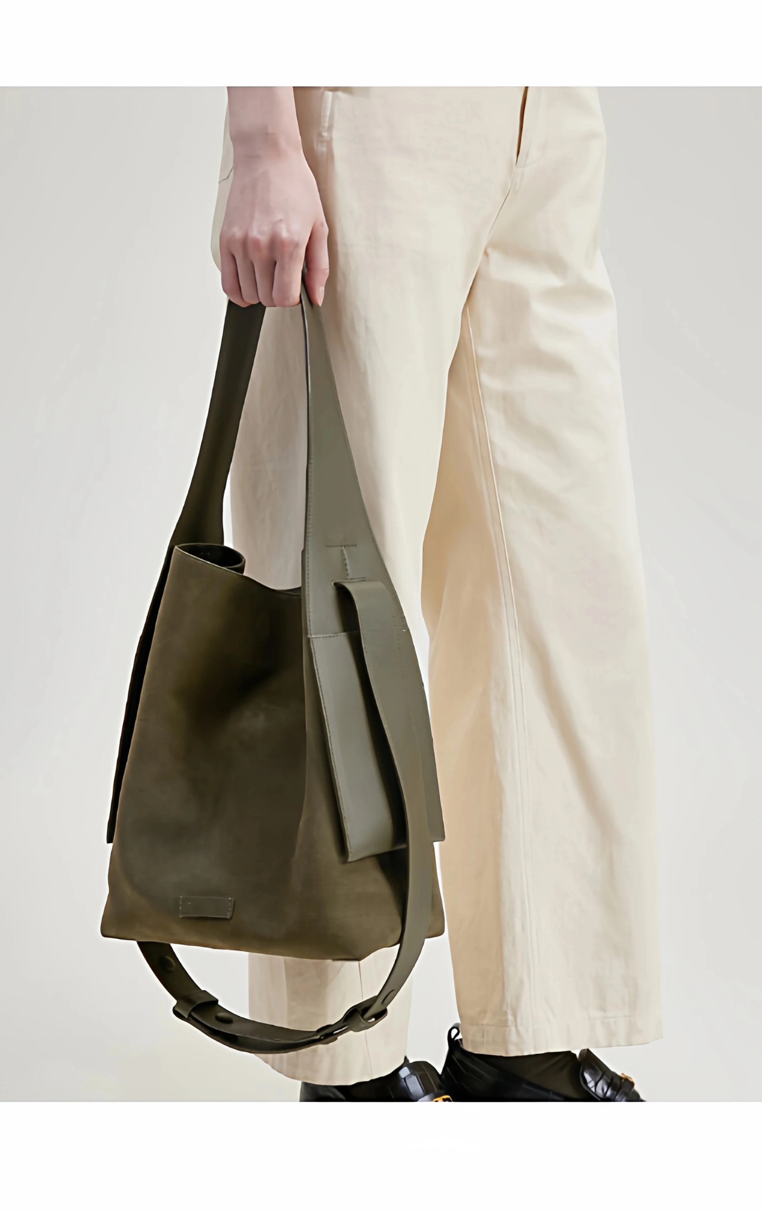 Jacquemus Le Chiquito Suede Brown Hobo Bag - 15