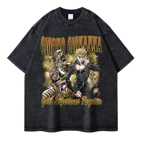 Design Giorno Giovanna Gold Experience Requiem Graphic T-Shirt - 1
