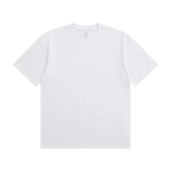 Design Classic Crew Neck White T-Shirt - 1