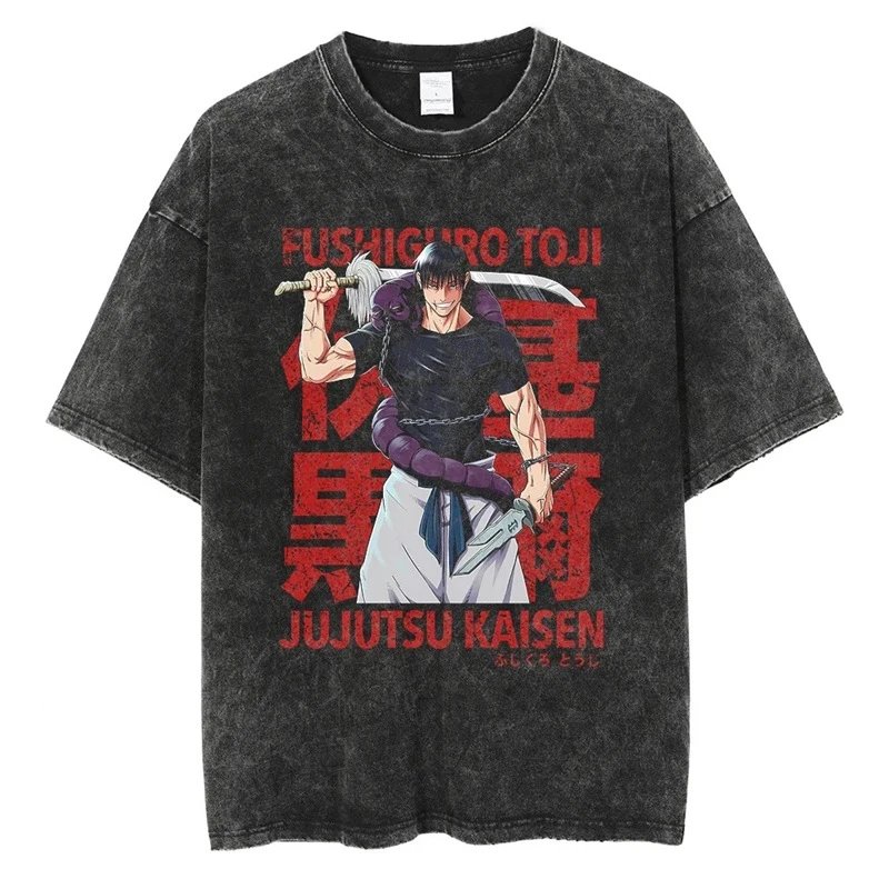 Unisex Anime Y2K Pattern Retro Harajuku T-Shirt
