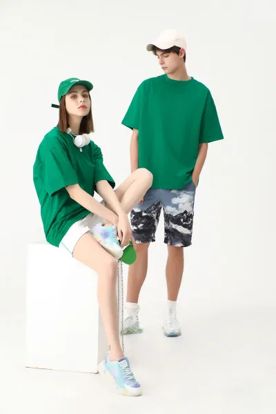 Design XISHAN LABORATORY Oversized Plain Black T-Shirt T-Shirts - 19