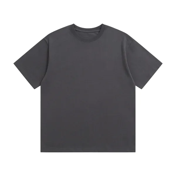 Design Basic Oversized T-Shirt Charcoal Gray T-Shirt - 1