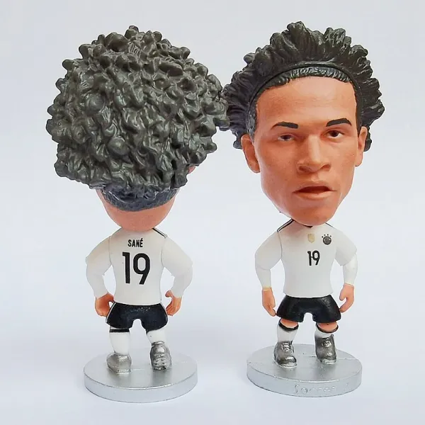 Design Germany National Team Sane #19 Bobblehead Figurine White Accessories - 1